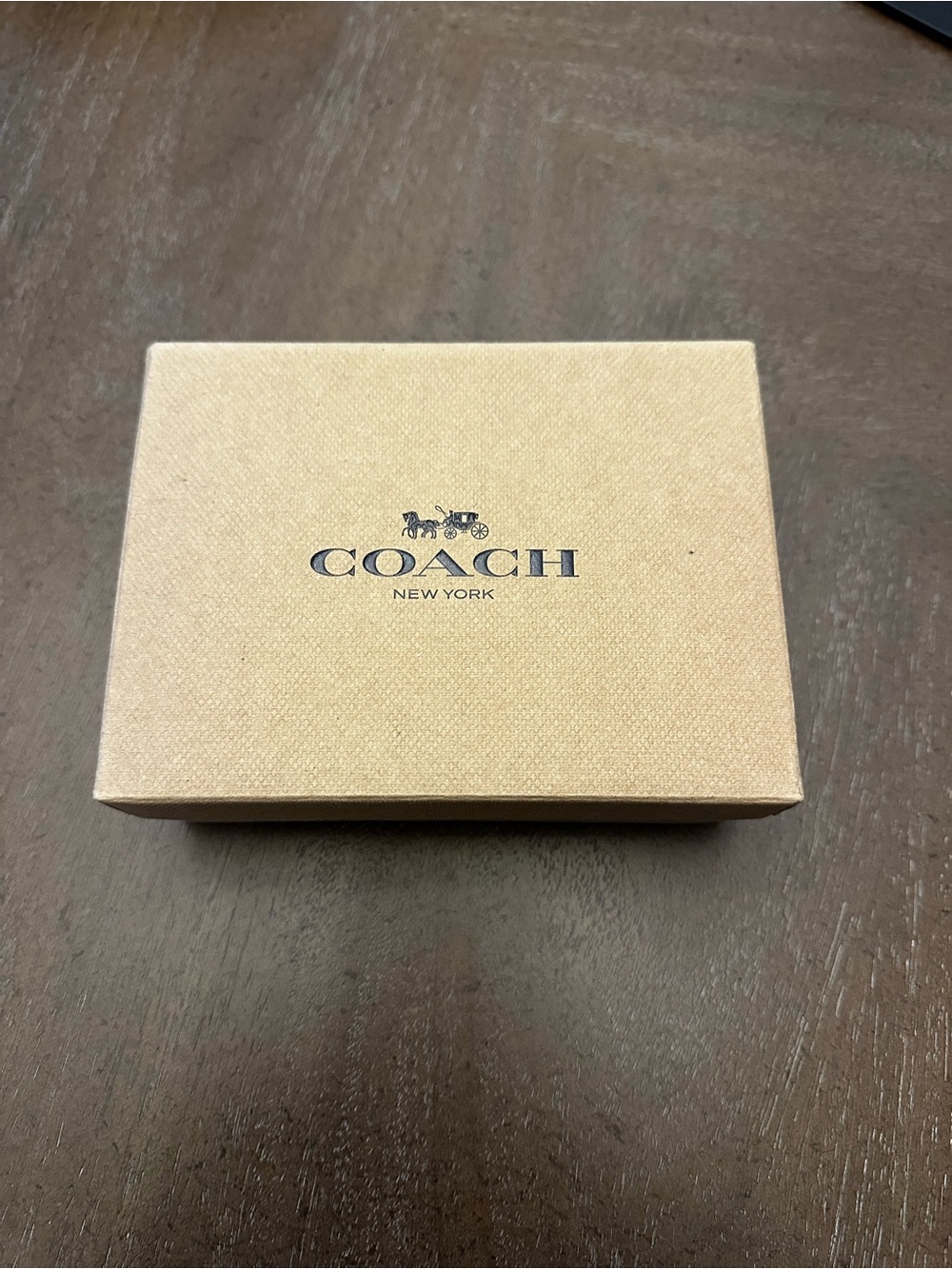 Coach New York Accessory Gift Box with Tissue Paper and Sticker 🎄